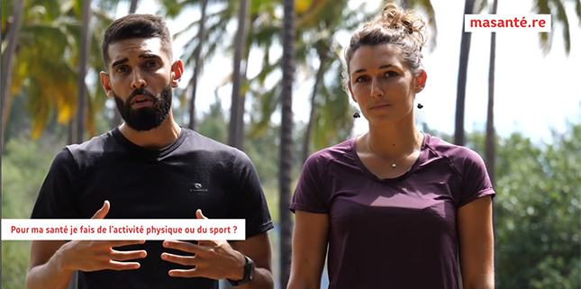 Grégory Caderby et Marie Besson coachs sportifs et spécialistes du sport santé à La Réunion